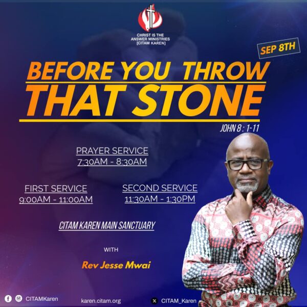 Before You Throw That Stone