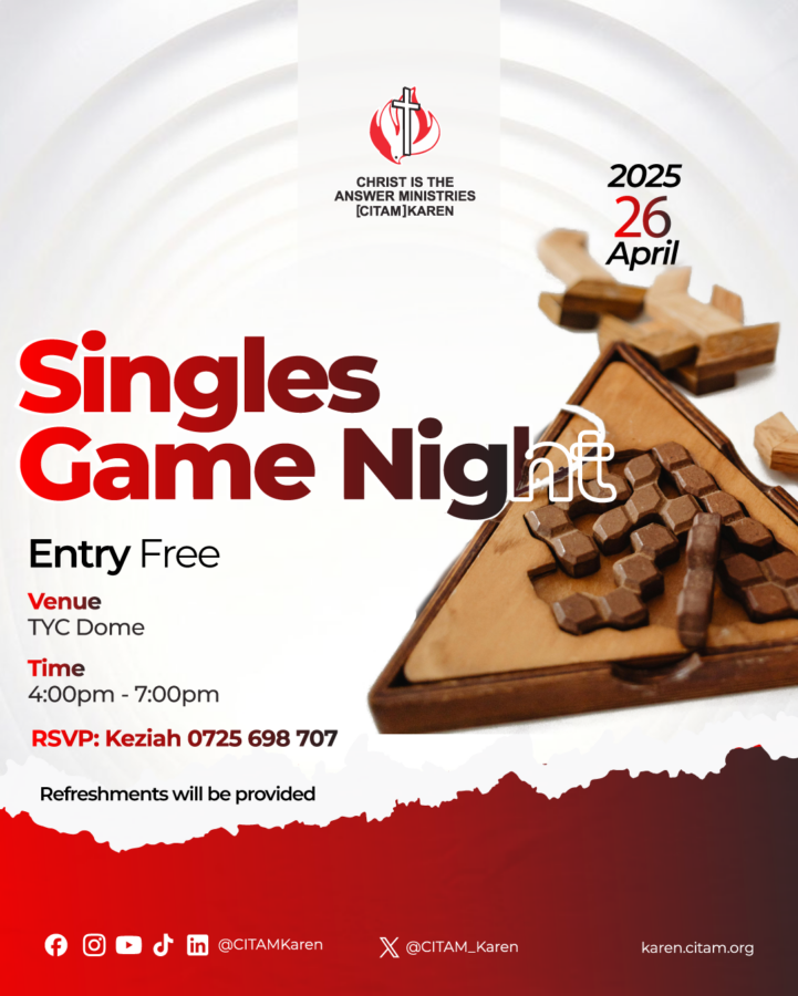 Singles Game Night
