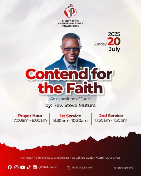Contend For The Faith