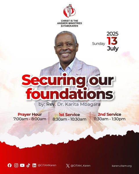 Securing Our Foundations
