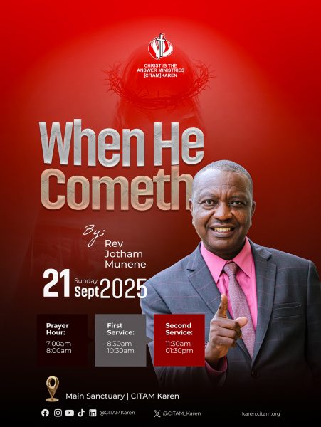 When He Cometh